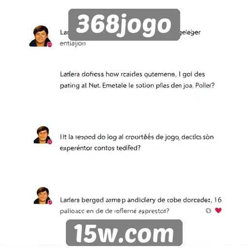 Feedback dos usuários sobre o 368jogo